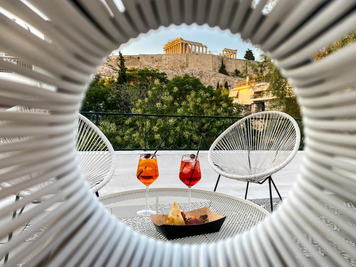 Acropolis Slow Living Apt Under The Parthenon Athena Bagian luar foto