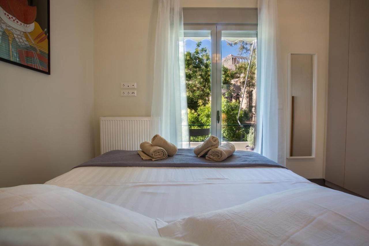 Acropolis Slow Living Apt Under The Parthenon Athena Bagian luar foto