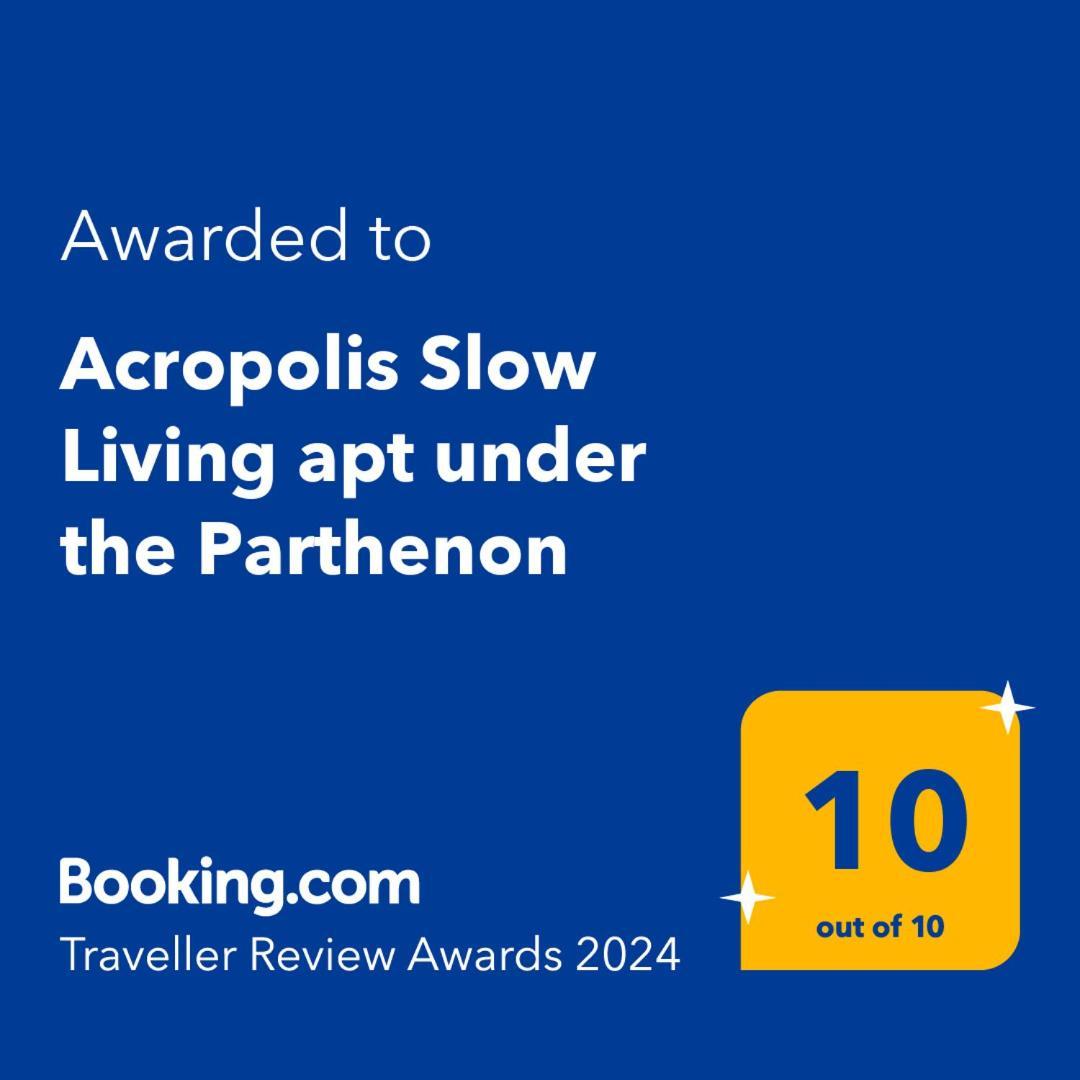 Acropolis Slow Living Apt Under The Parthenon Athena Bagian luar foto
